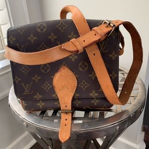 Louis Vuitton Monogram Cartouchiere MM Crossbody